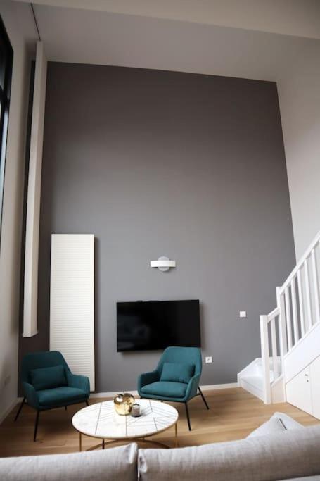 Superbe Duplex En Hypercentre Ville Amiens Luaran gambar
